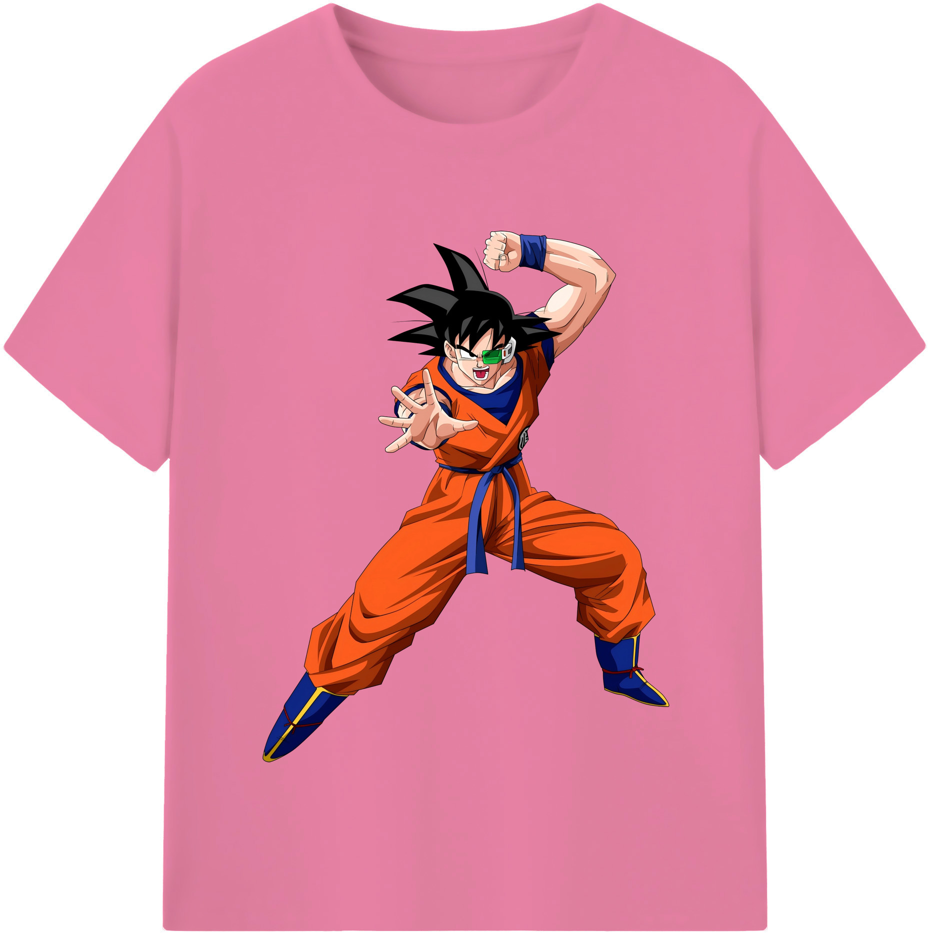 （画像用） ドラゴンボール 孫悟空（そん ごくう）Son Goku カカロット DRAGON BALL Kakarotto 綿100％半袖Tシャツ（フロントプリント）